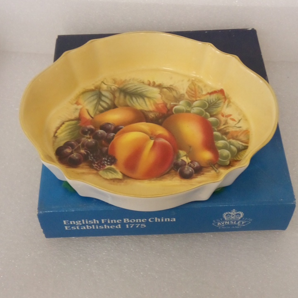 Ansley Orchard Gold Dish